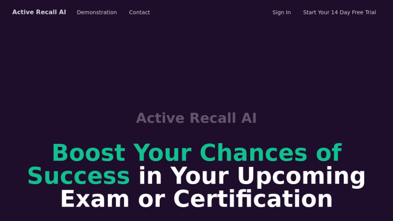 Active Recall