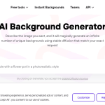 AI Background Generator by PhotoRoom