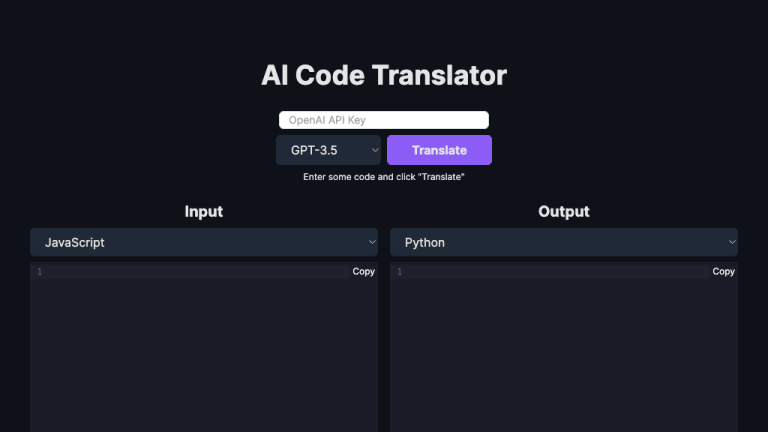 AI Code Translator