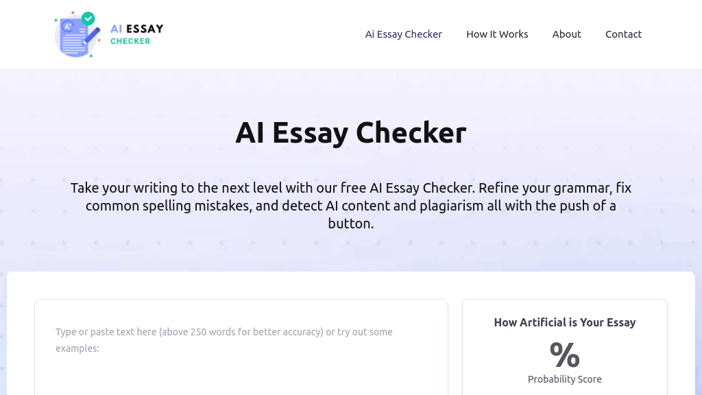 AI Essay Checker