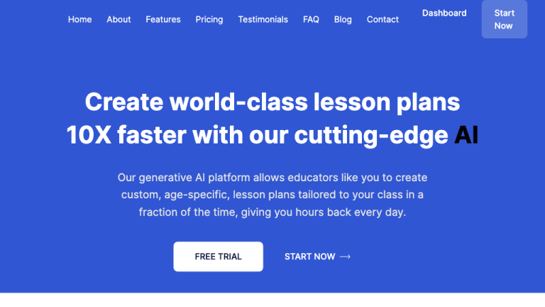 AI Lesson Plan