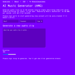 AI Music Generator