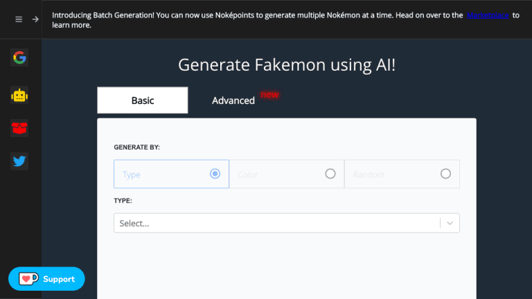 AI Pokemon generator