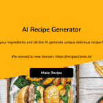 AI Recipe Generator