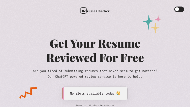 AI Resume Checker