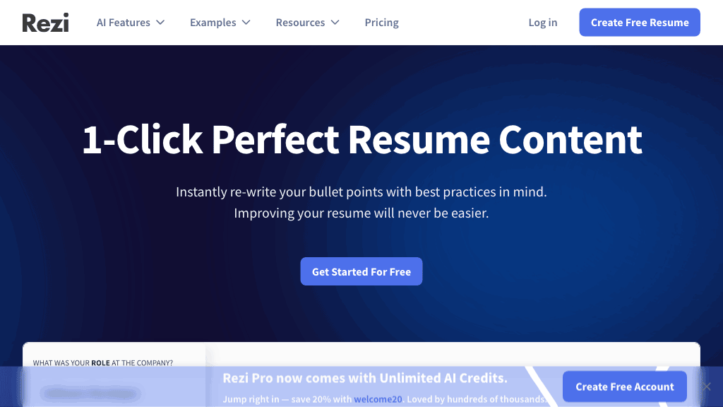 AI Resume Editor