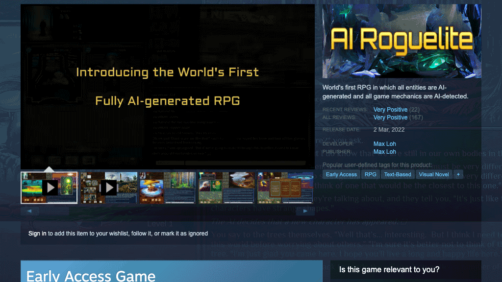 AI Roguelite