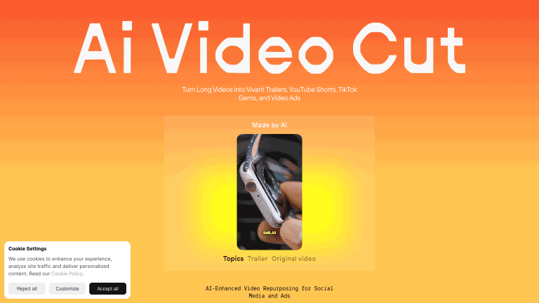 AI Video Cut