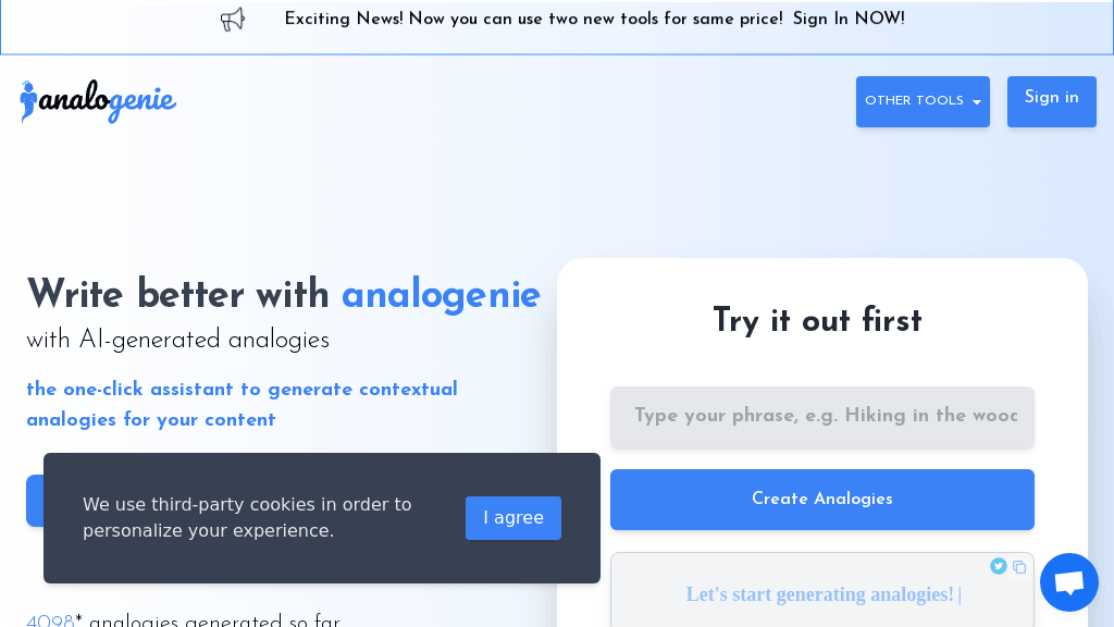 Analogenie