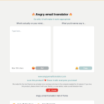 Angry Email Translator