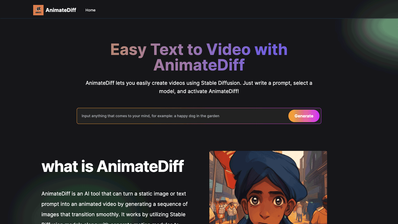 AnimateDiff