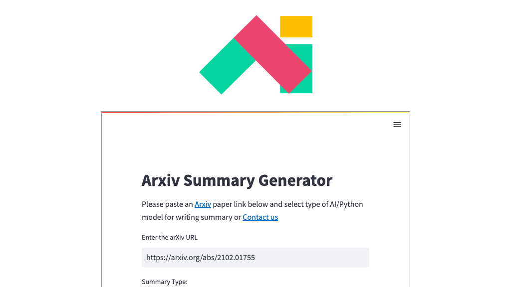 Arxiv Summary Generator