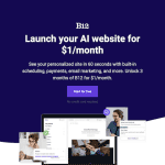 B12 website builder