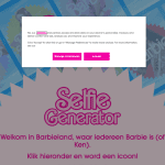 Barbie Selfie Generator