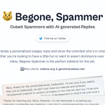 Begone Spammer