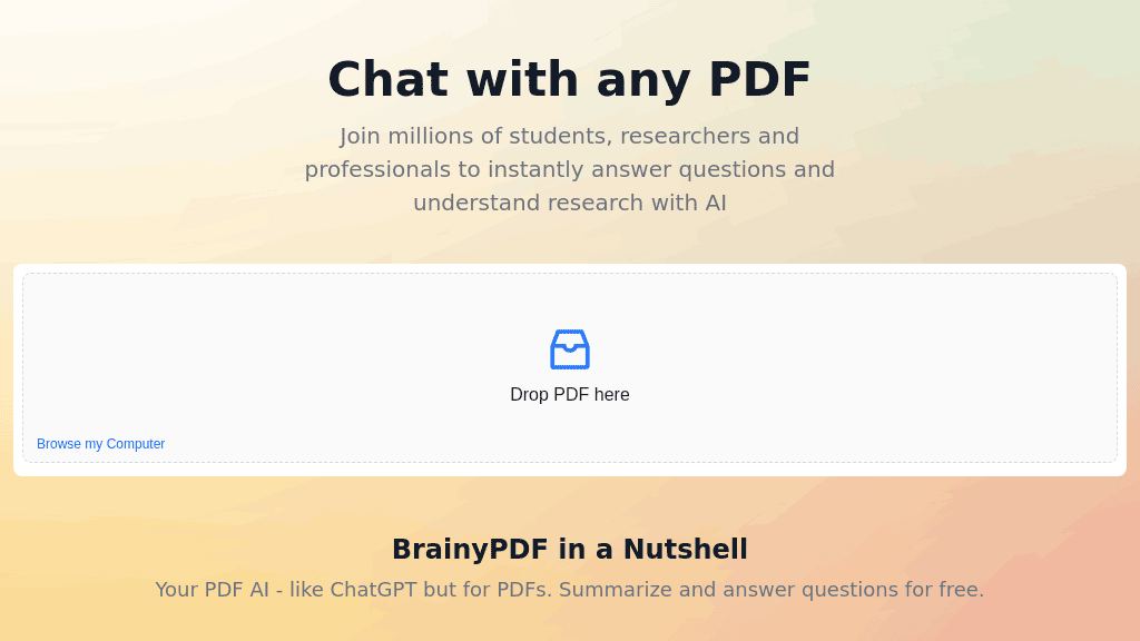 BrainyPDF