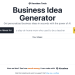 Business Idea Generator