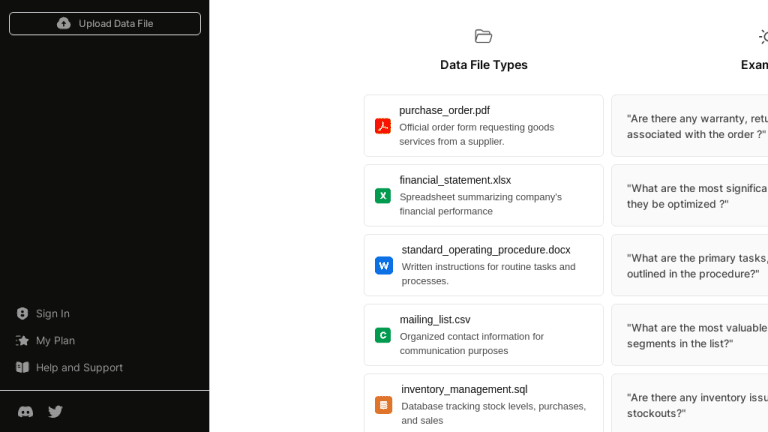 Chat With Data