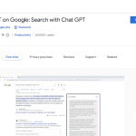 ChatGPT on Google: Search with Chat GPT