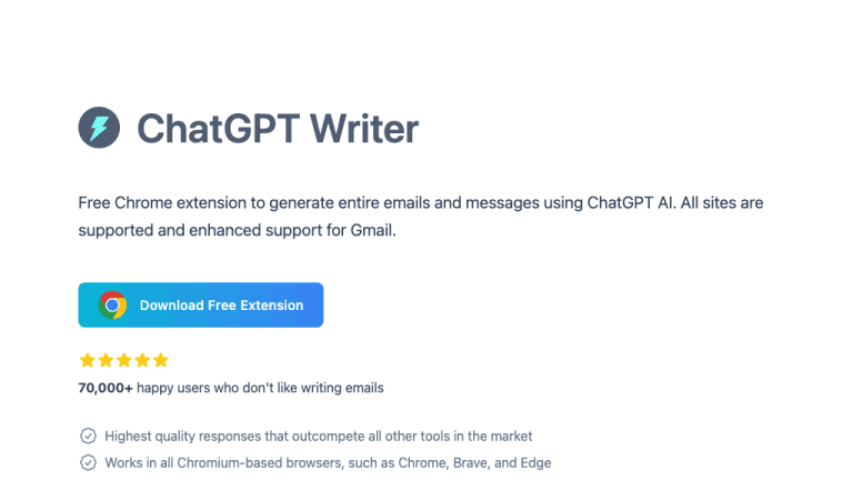 ChatGPT Writer