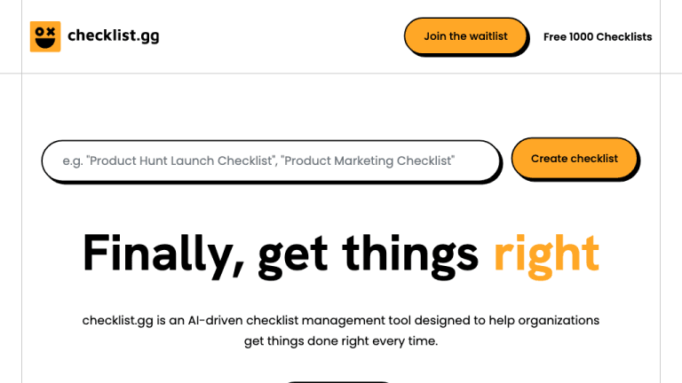 checklist.gg