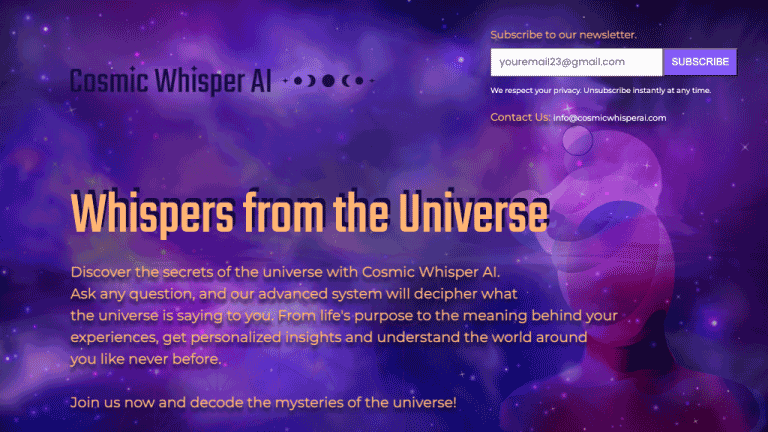 Cosmic Whisper AI