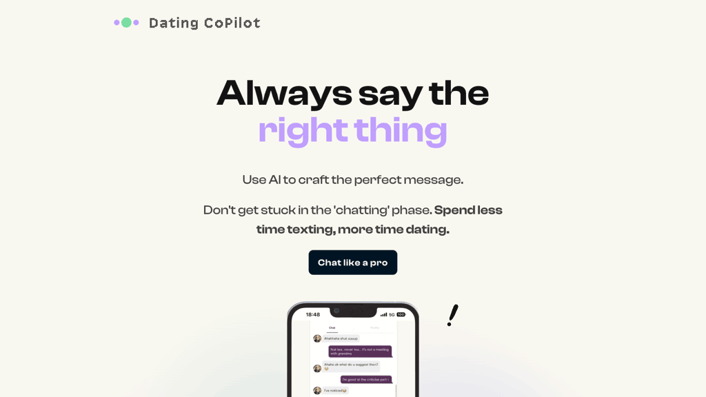 Dating Copilot AI