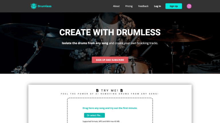 Drumless