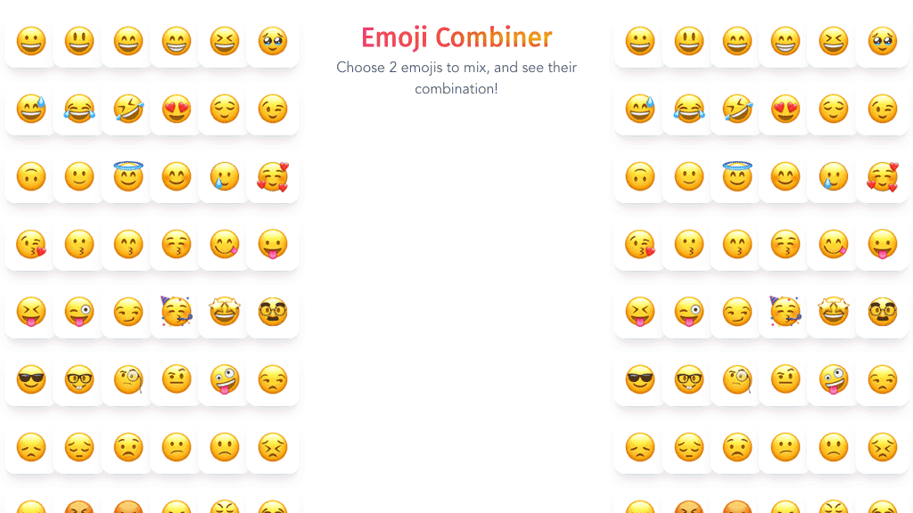 Emoji Combiner