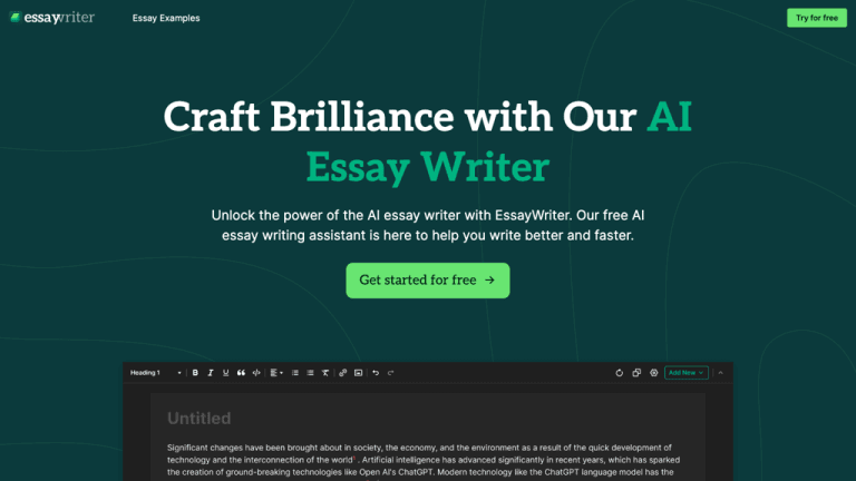 EssayWriter io