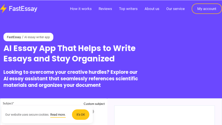 Fast AI Essay Writer