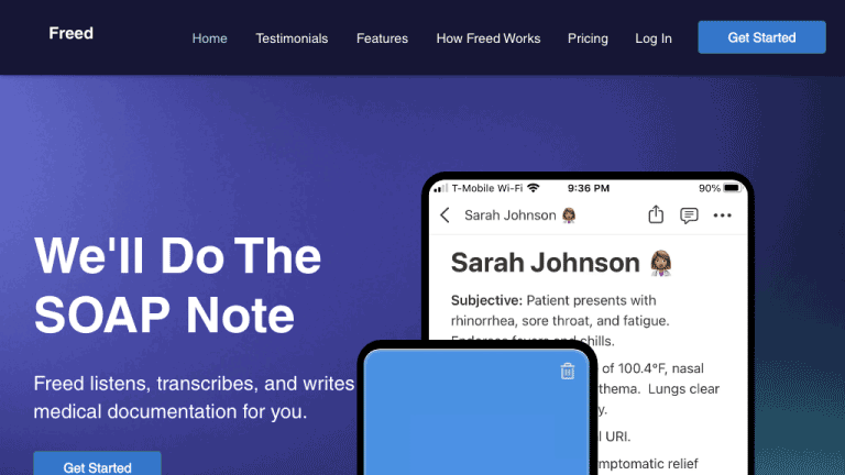 Freed AI Medical Scribe