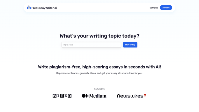 FreeEssayWriter.AI