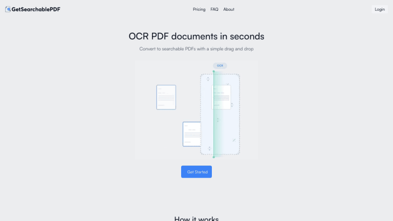 GetSearchablePDF