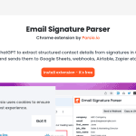 Gmail Signature Parser