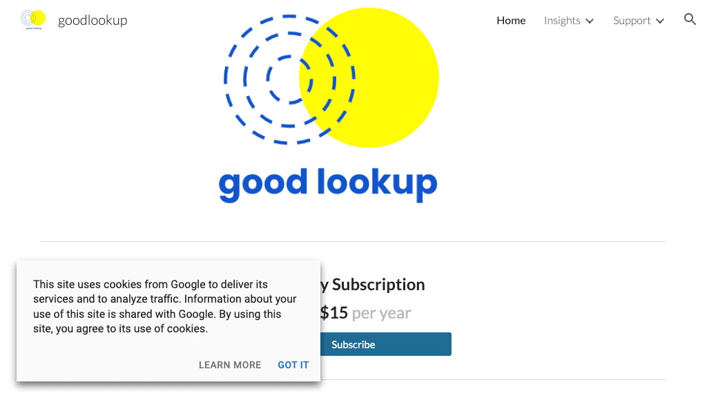 Goodlookup