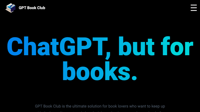 GPT Book Club