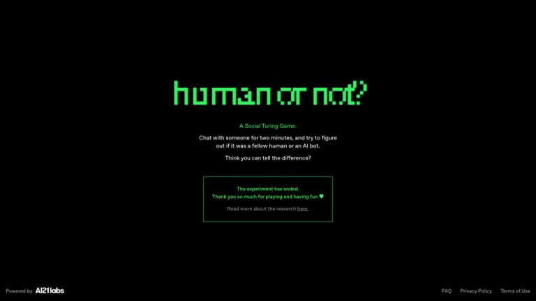 Human or Not