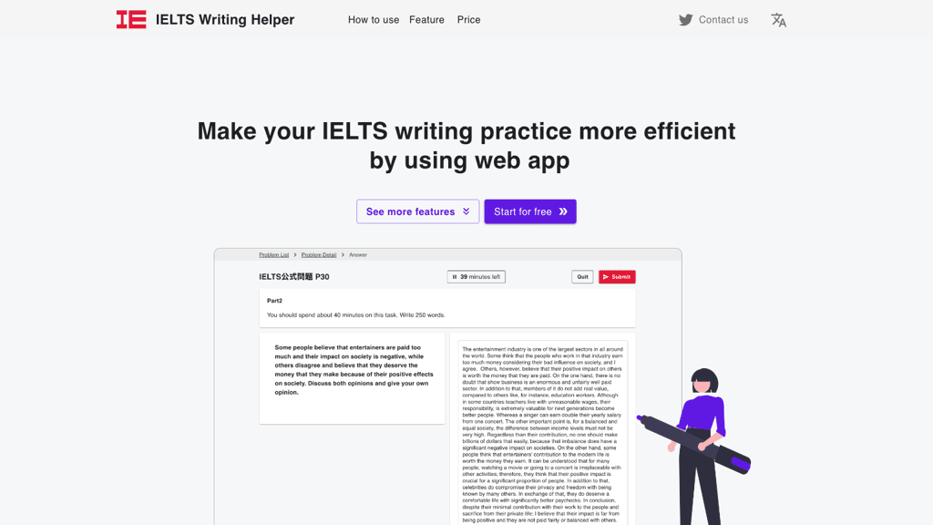 IELTS Writing Helper