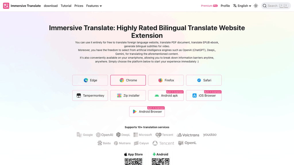 Immersive Translate