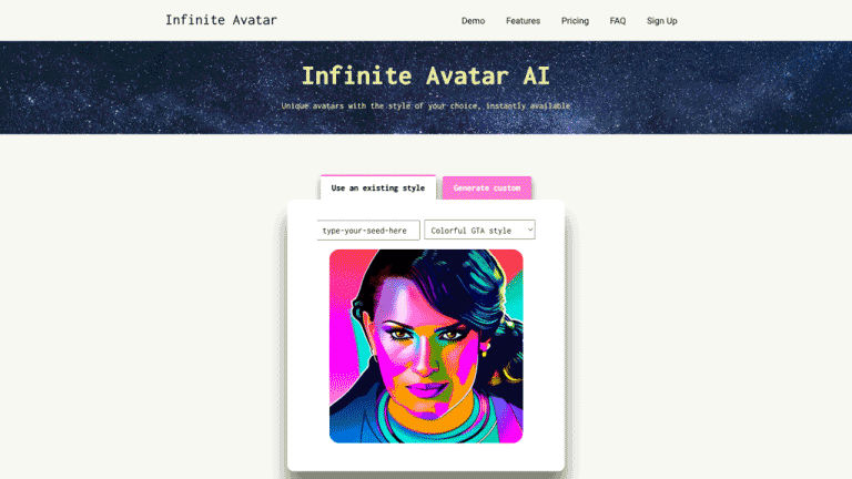 Infinite Avatar