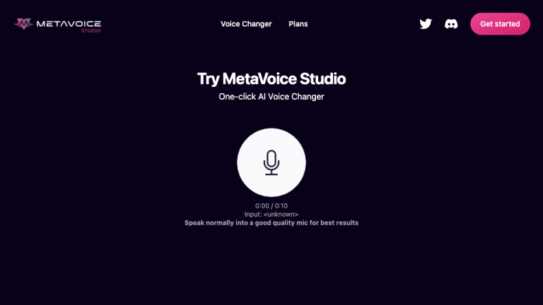 MetaVoice Studio