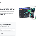 Midjourney Grid Splitter