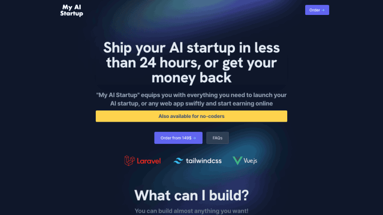 My AI Startup