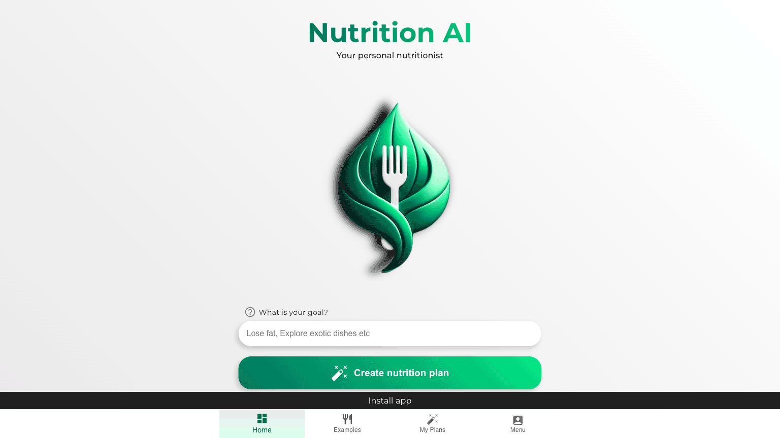 NutritionAI