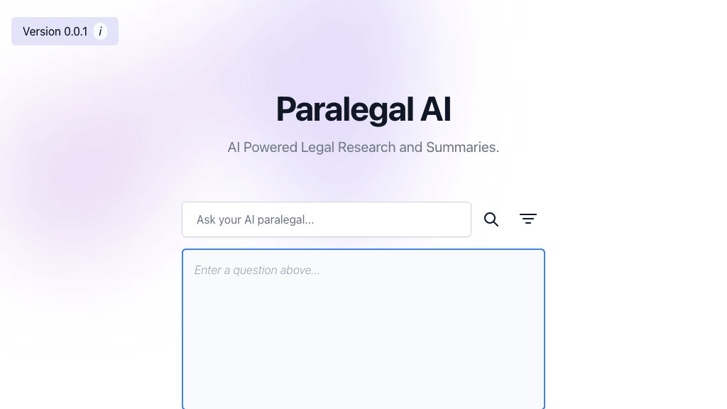 Paralegal AI