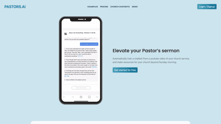 Pastors.ai