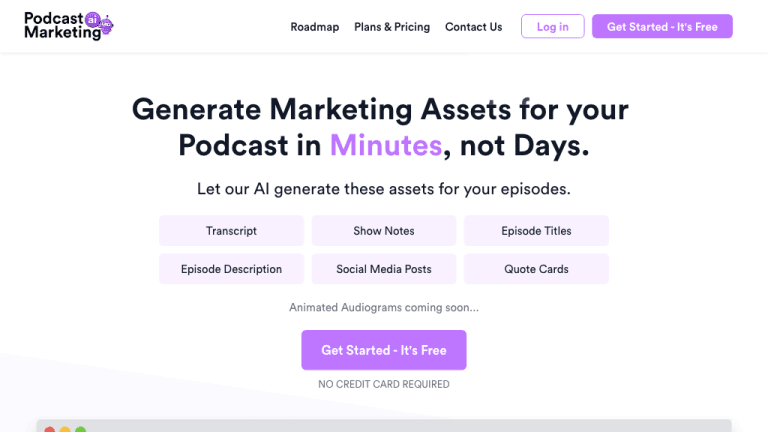 Podcast Marketing AI