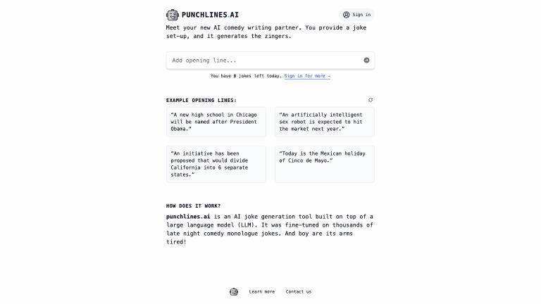 Punchlines AI