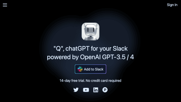 Q Slack Chatbot